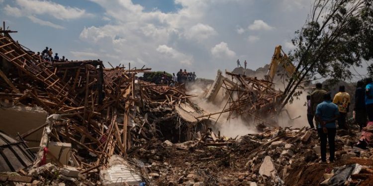 Landslide at landfill in Uganda’s capital kills 17 people as rescuers hunt for survivors