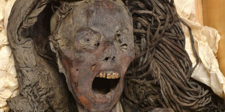 ‘Screaming Woman’: Egyptian mummy’s pained expression may have been caused by rare event